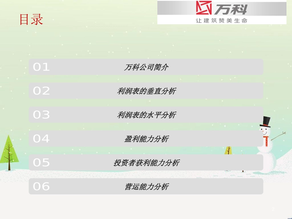 某地产企业股份有限公司财务报表分析_第2页