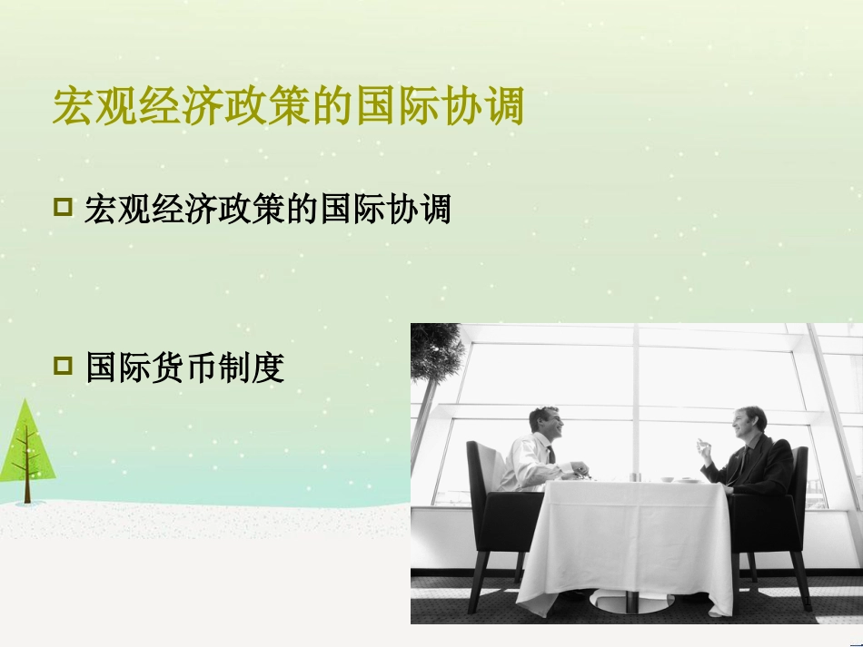 宏观经济政策管理及国际财务知识分析协调_第1页