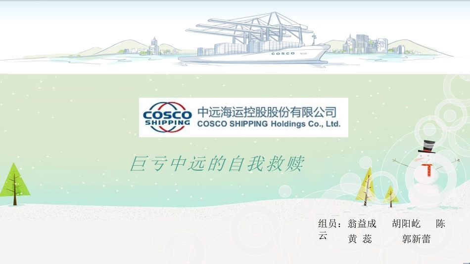 中国远洋财务案例分析_第1页