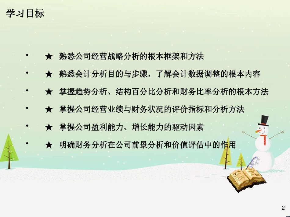 中级财务管理02财务报表分析_第2页