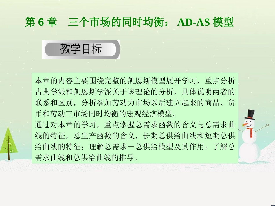 西方经济管理学与AD-AS财务知识分析模型_第1页