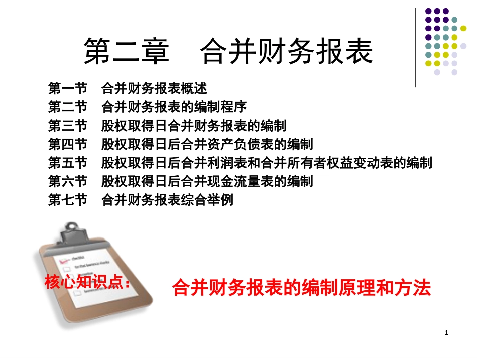 合并财务报表概述(PPT 106页)_第1页