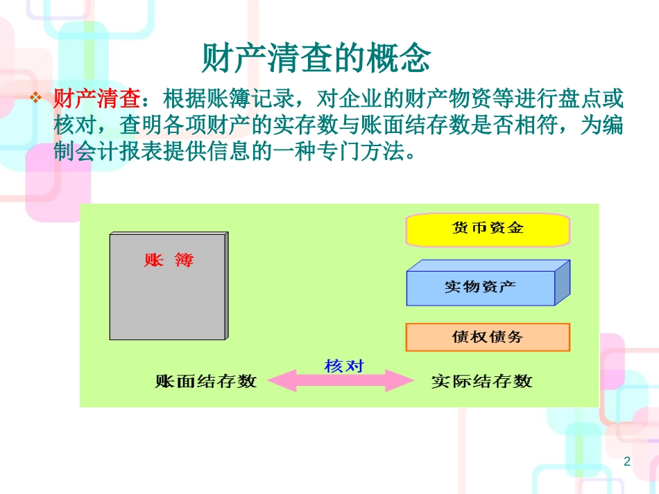 财务会计与资金管理知识分析清查_第2页