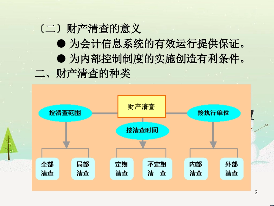 某公司财产清查管理与财务知识分析概述_第3页