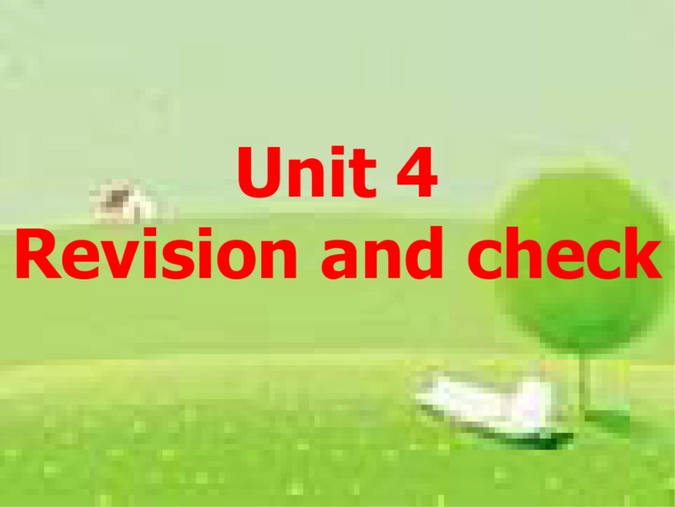 牛津苏教六上Unit4Reviewandcheck课件之一_第1页