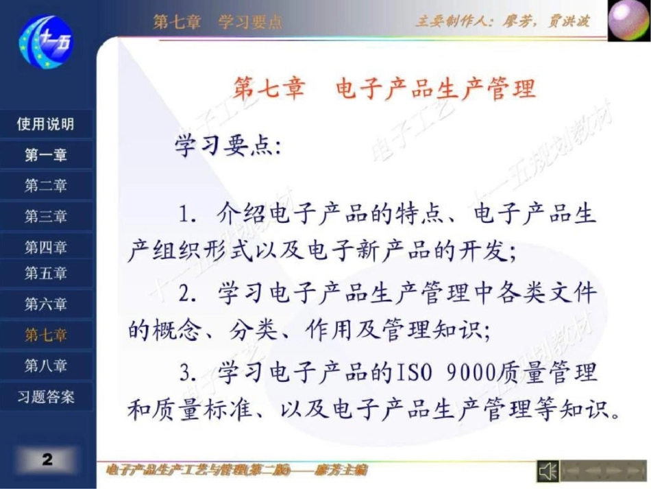 电子产品生产管理文档资料_第2页