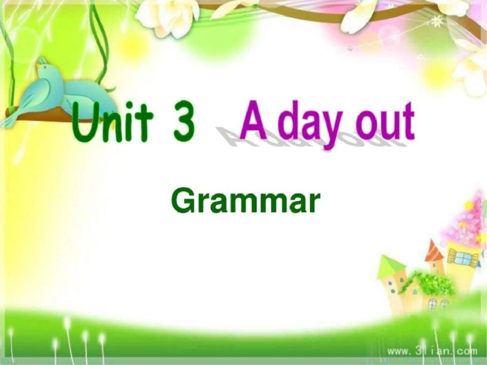 牛津英语2019新教材8AUnit3Grammar精美课件37张幻灯_第1页