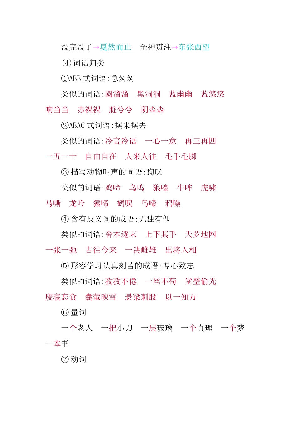 部编版六年级语文下册第五单元知识总结【推荐】_第3页