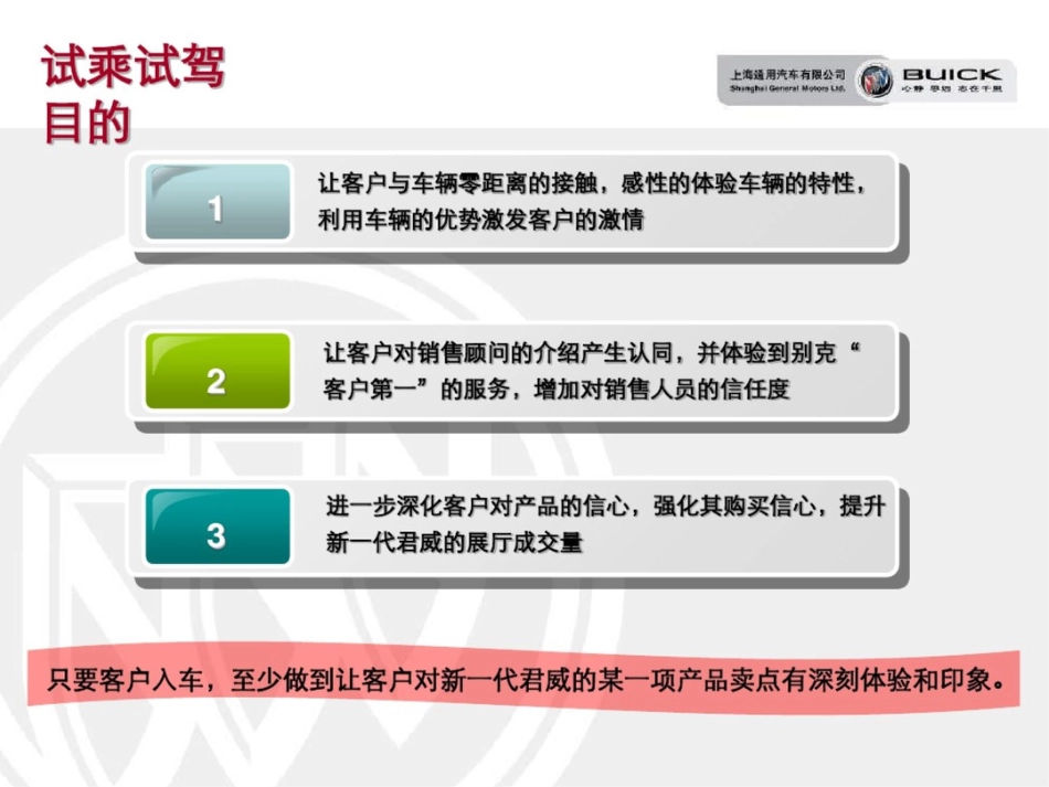 别克新一代君威专场试乘试驾活动方案_第3页