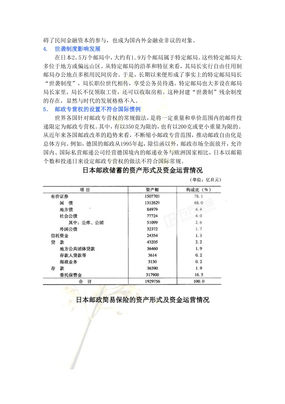 日本邮政民营化及对中国邮政改革的启示终稿_第3页