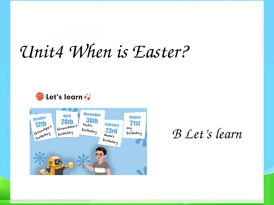 Unit4WhenisEasterBLet'slearn[共24页]_第1页