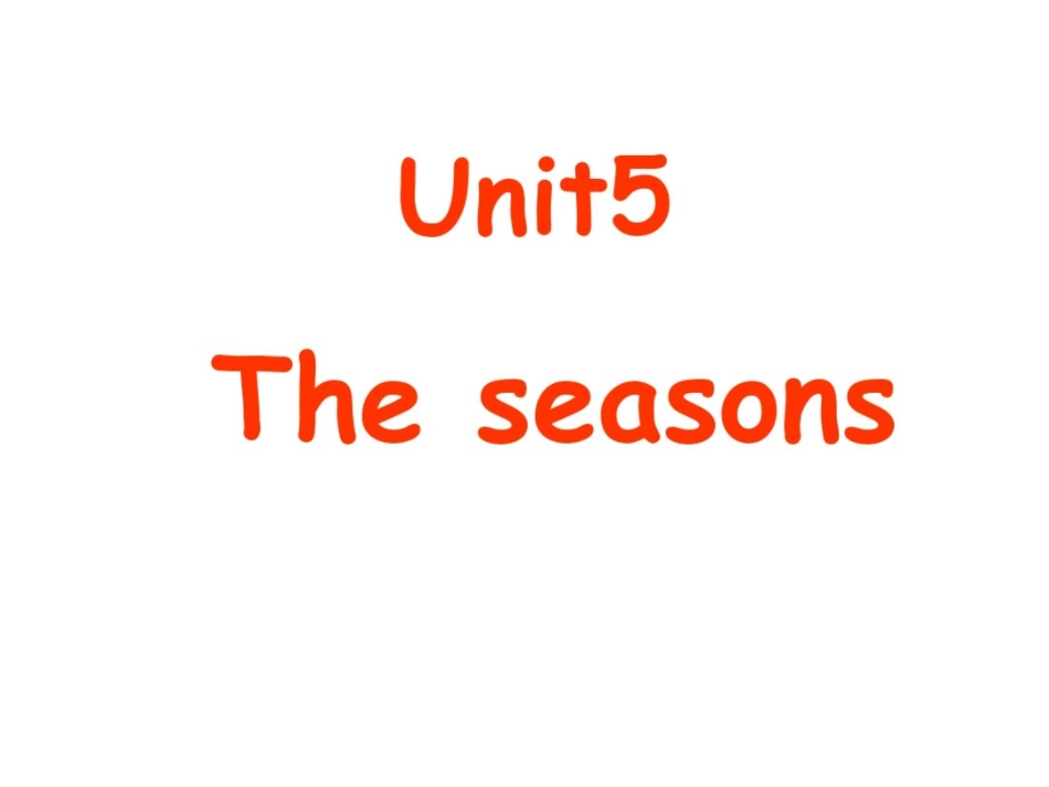 牛津苏教六下Unit5Theseasons课件之二_第1页