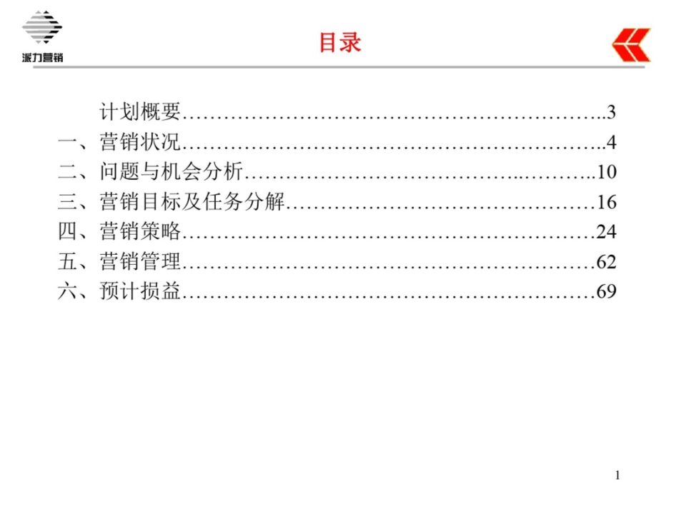 惠泉股份有限公司营销计划_第1页