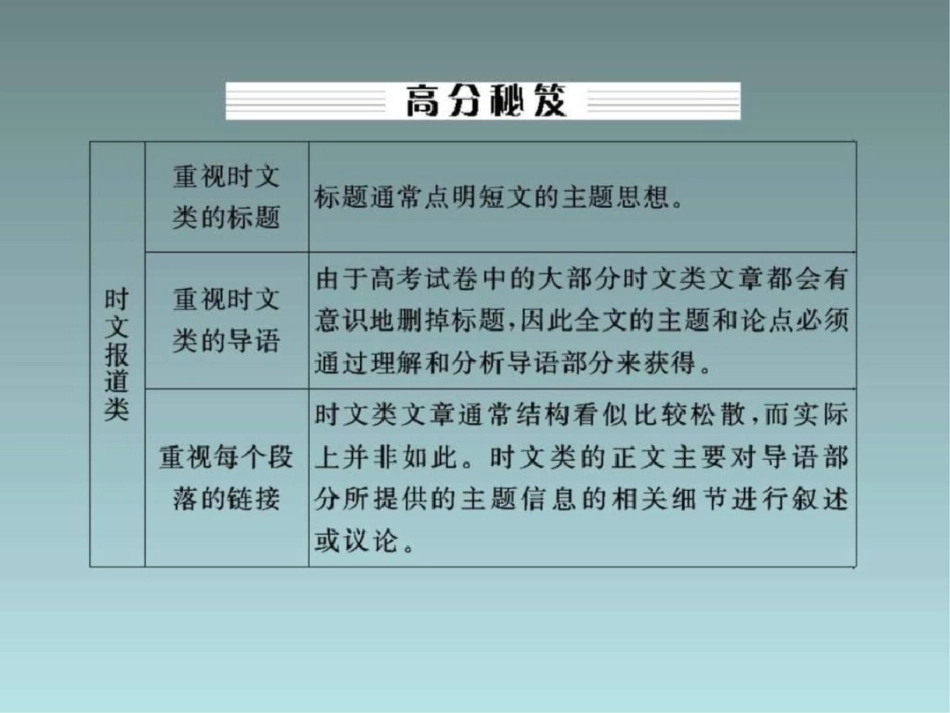 复习阅读理解专题复习时文报道._第3页