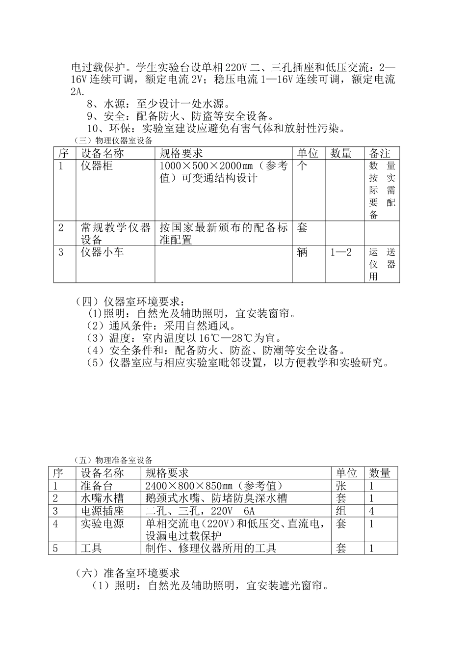 初中物理实验室配备标准[共4页]_第2页