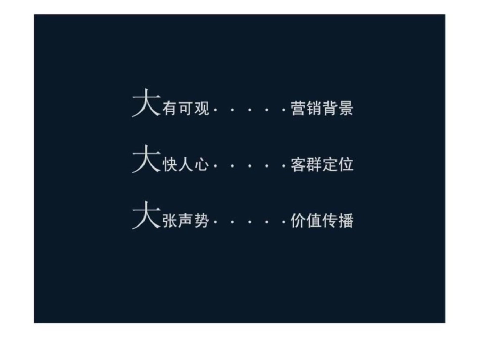 石家庄众美城廊桥四季项目大户型三室营销推广企划文档资料_第3页