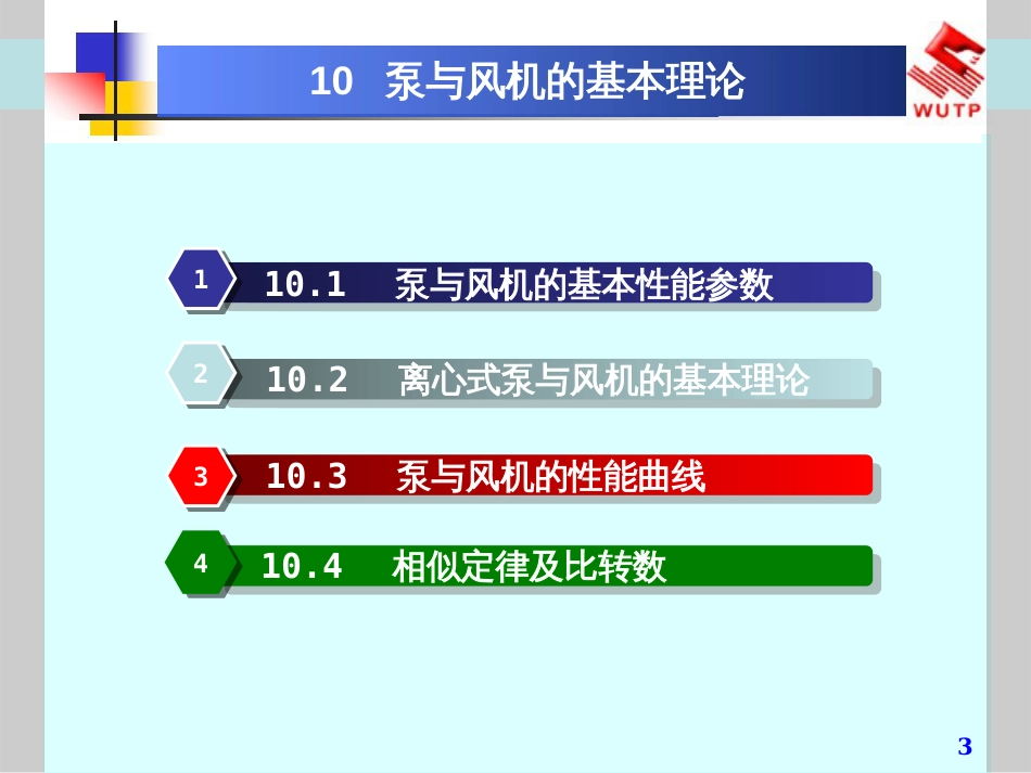 流体力学泵与风机10泵与风机的基本理论_第3页