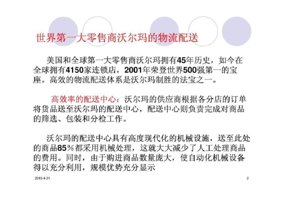 电子商务概论课件第10章电子商务物流系统文档资料_第2页