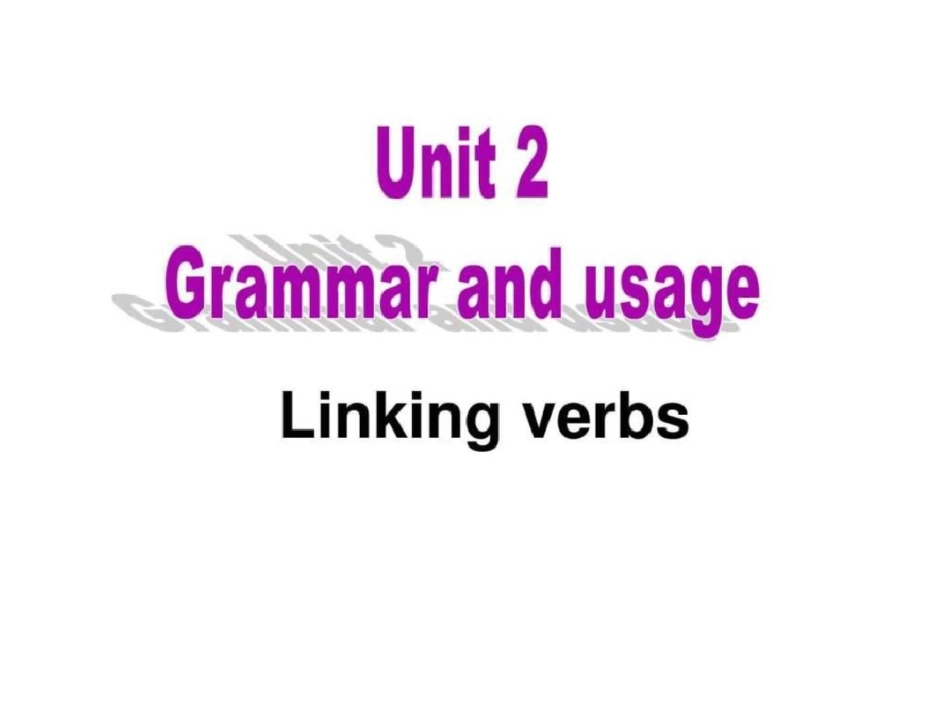 牛津译林版模块七unit2p3grammarandusage精品课件_第1页