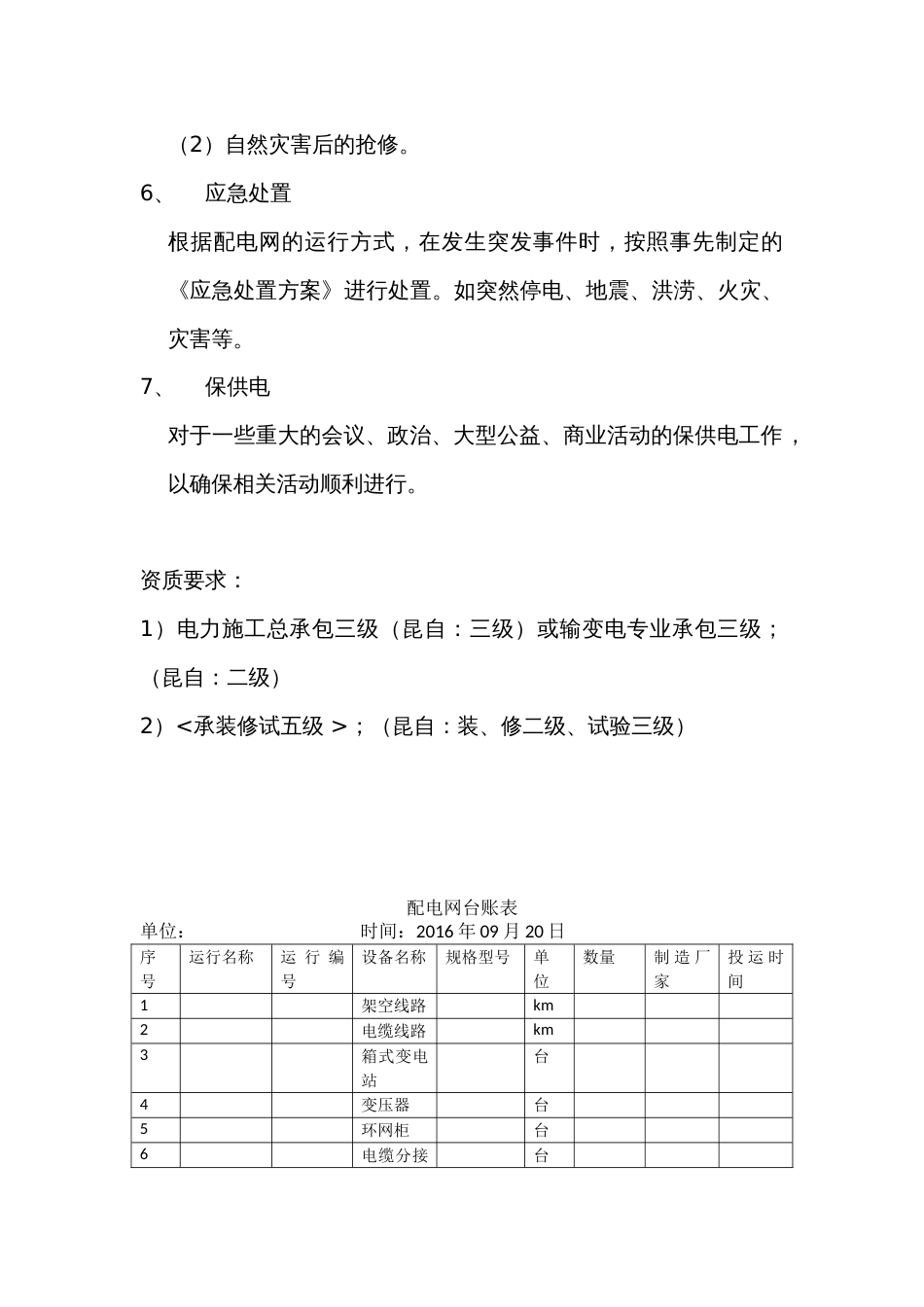 配电网运行维护工作方案_第3页