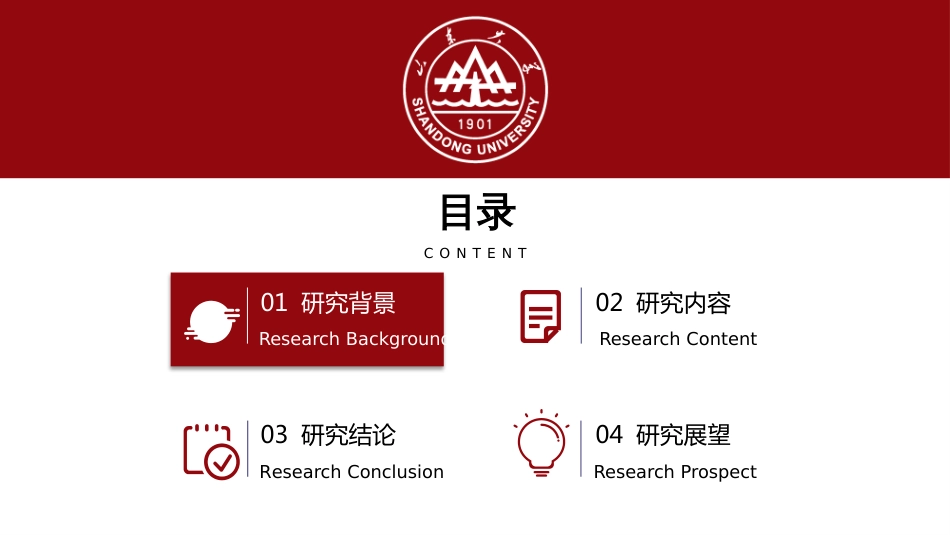 山东大学PPT模板_第3页