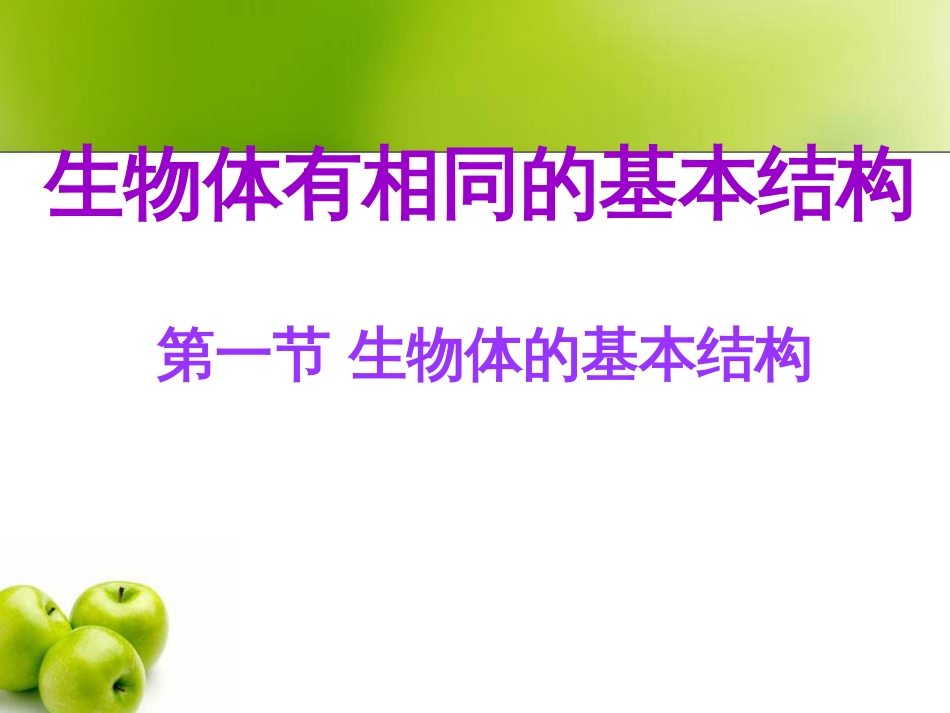 生物体的基本结构1资料文档_第3页