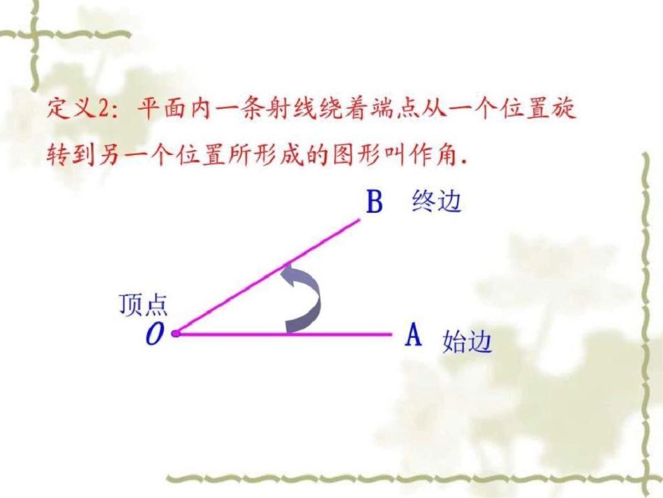 必修四1.2角的概念的推广ppt课件图文_第2页