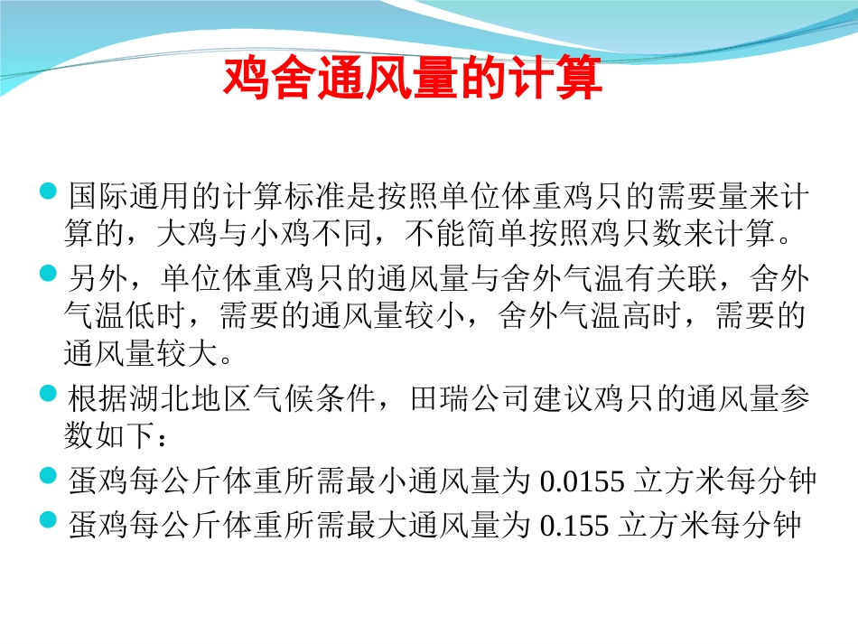 蛋鸡舍通风的科学设计_第3页