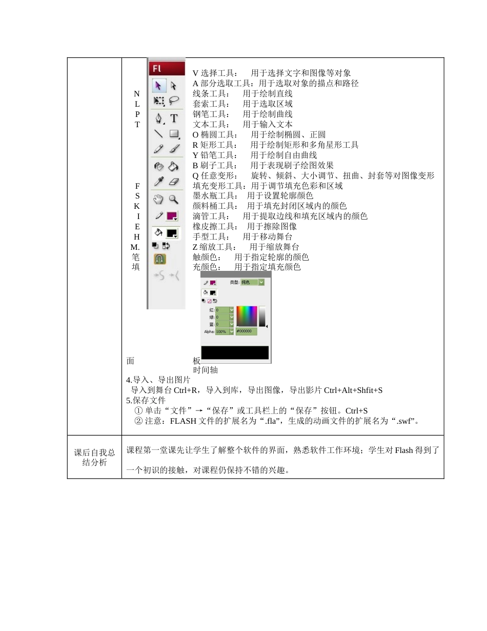 二维动画制作flash教案全[共28页]_第3页