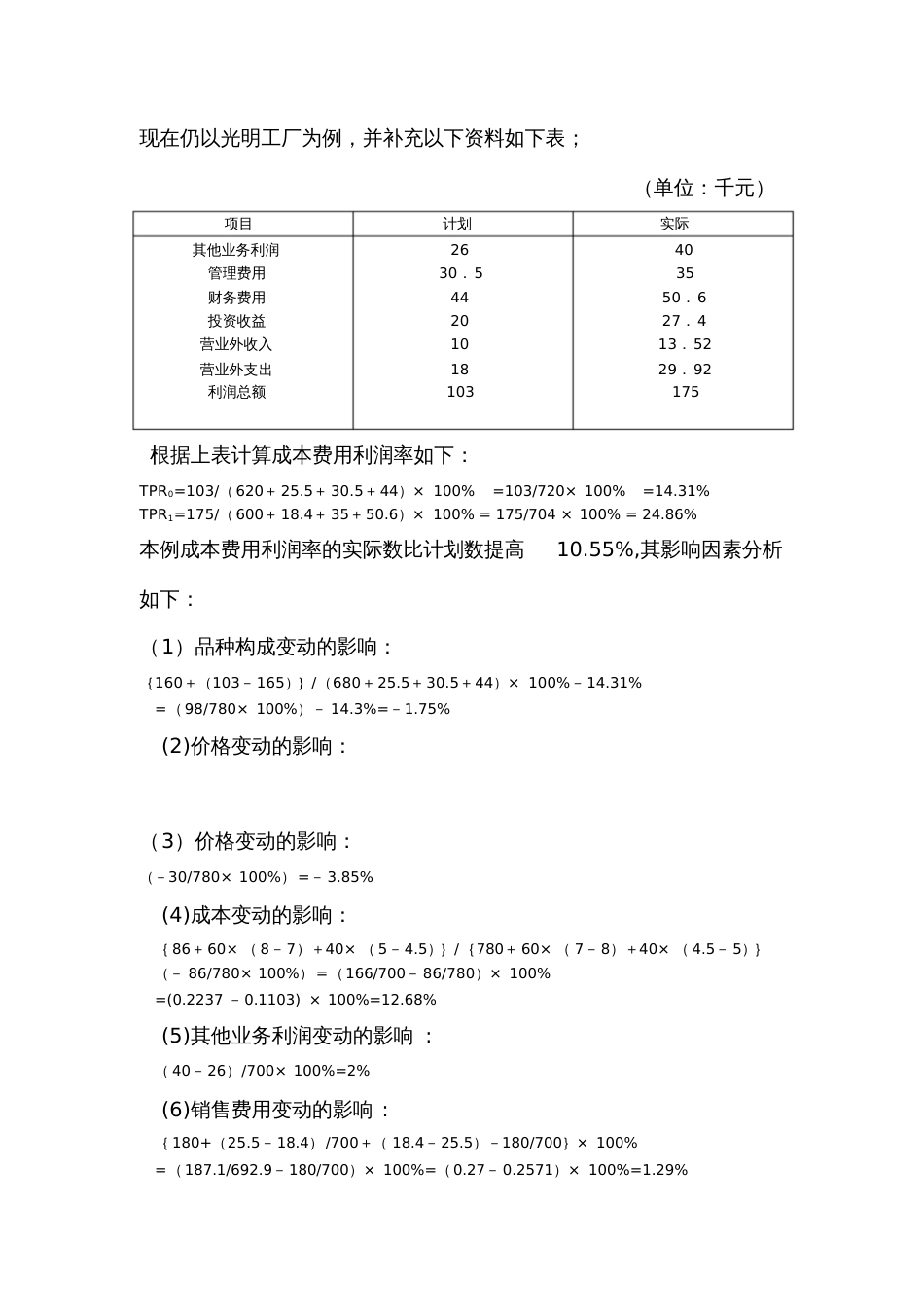 成本费用利润率的分析[共4页]_第2页