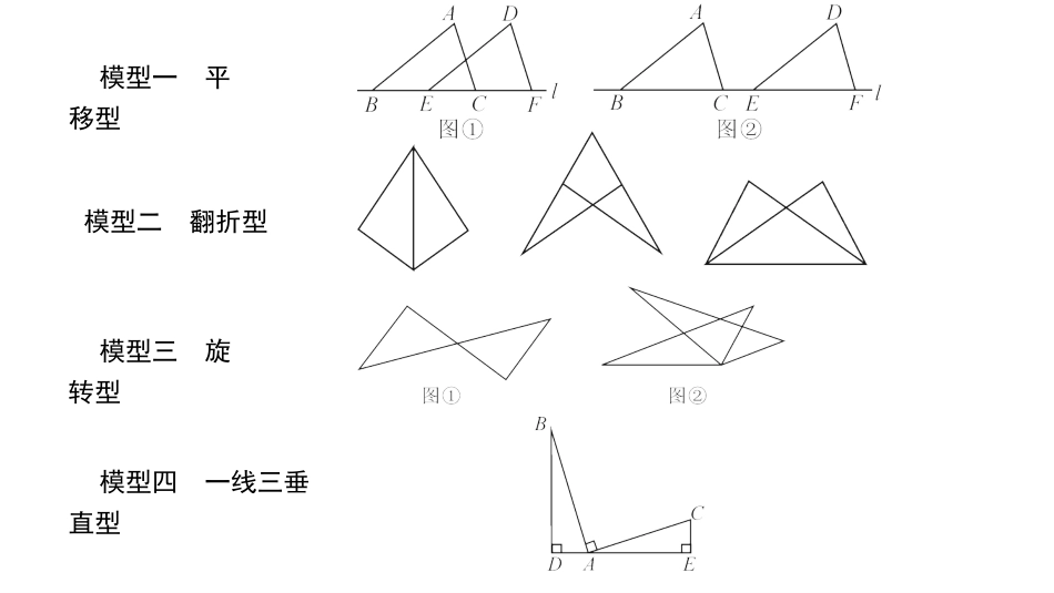 全等三角形的基本模型复习正式经典[共13页]_第2页