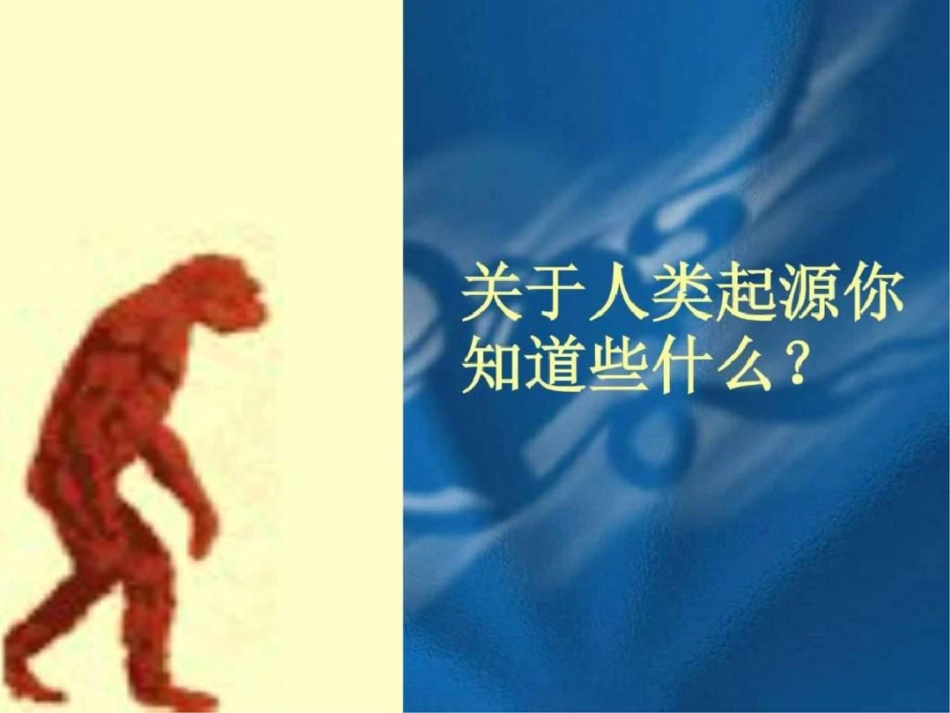 早期人类的代表北京人课件图文._第1页