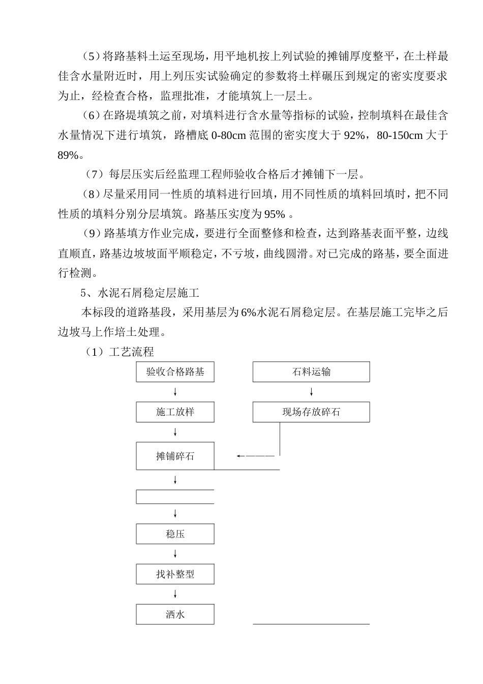 房地产小区道路工程施工方案[共9页]_第2页