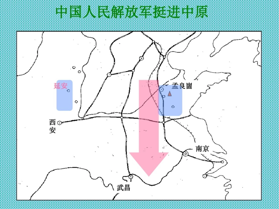 新课标人教版初中历史八年级上册伟大战略决战的胜利精品课件_第3页