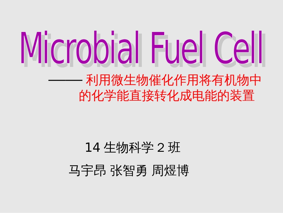 微生物电池改剖析_第1页