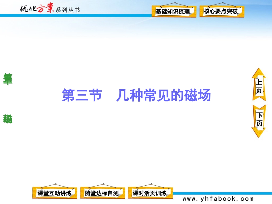 第3章磁场第3节几种常见的磁场[共56页]_第1页