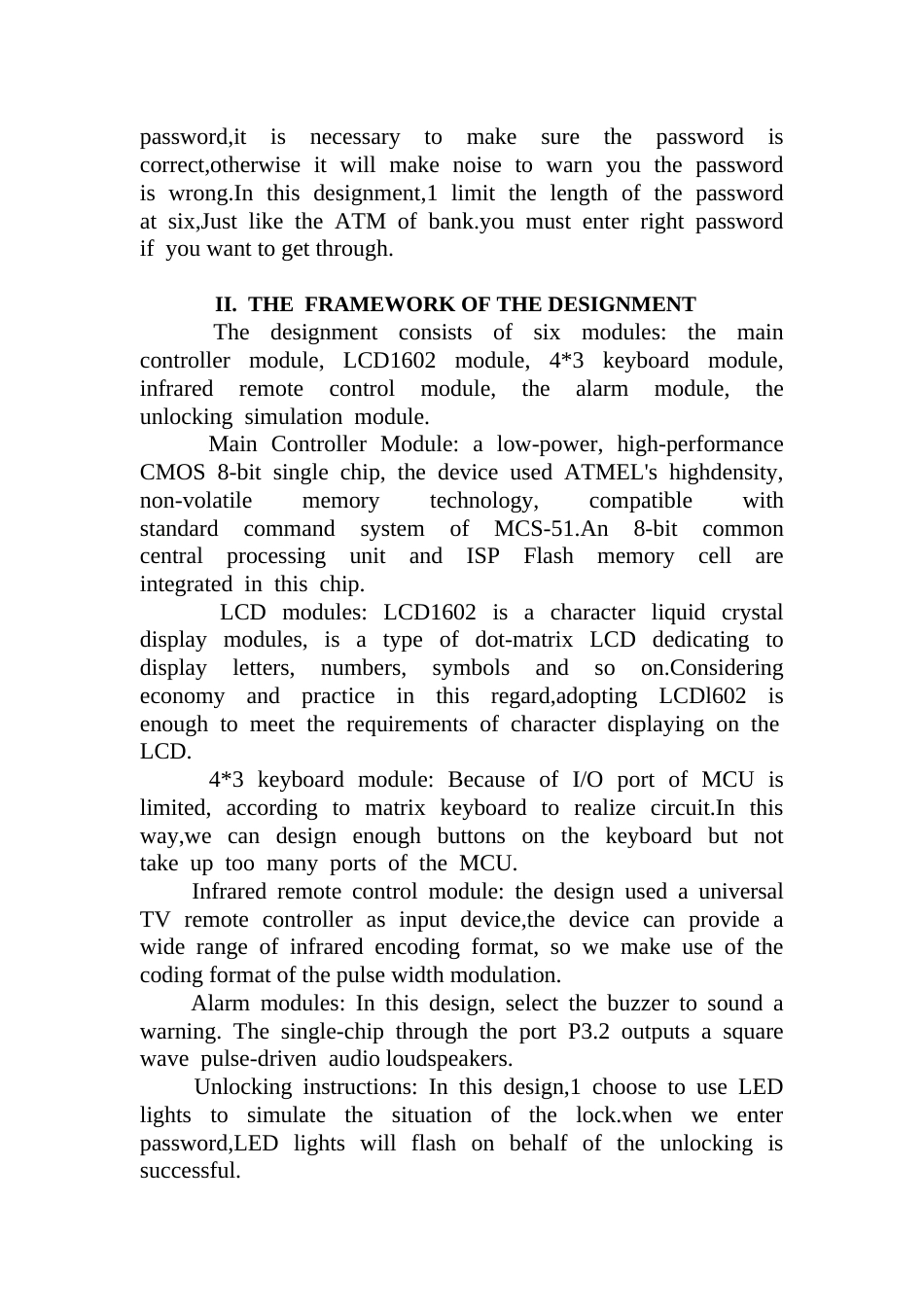 基于单片机的红外遥控电子密码锁的外文及翻译[共20页]_第3页