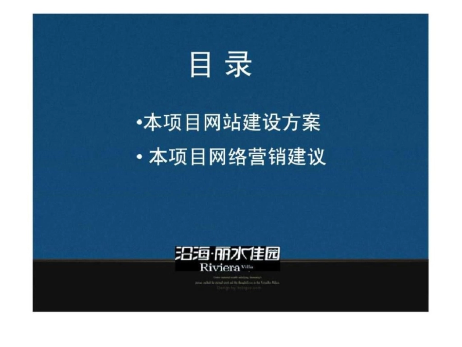 沿海丽水佳园网络营销策划方案_第2页