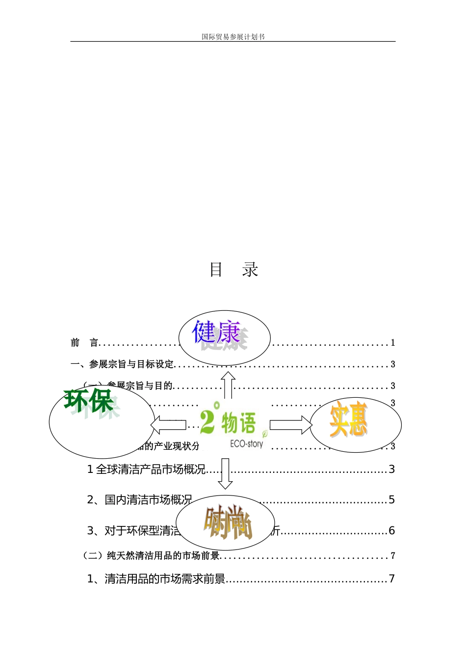 国际贸易参展计划书模板[共29页]_第2页