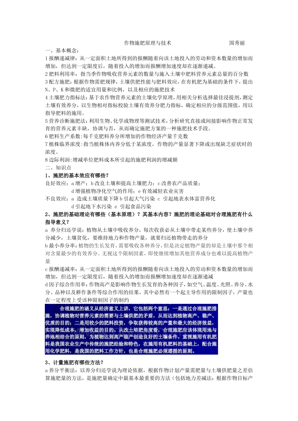 作物施肥原理与技术_第1页