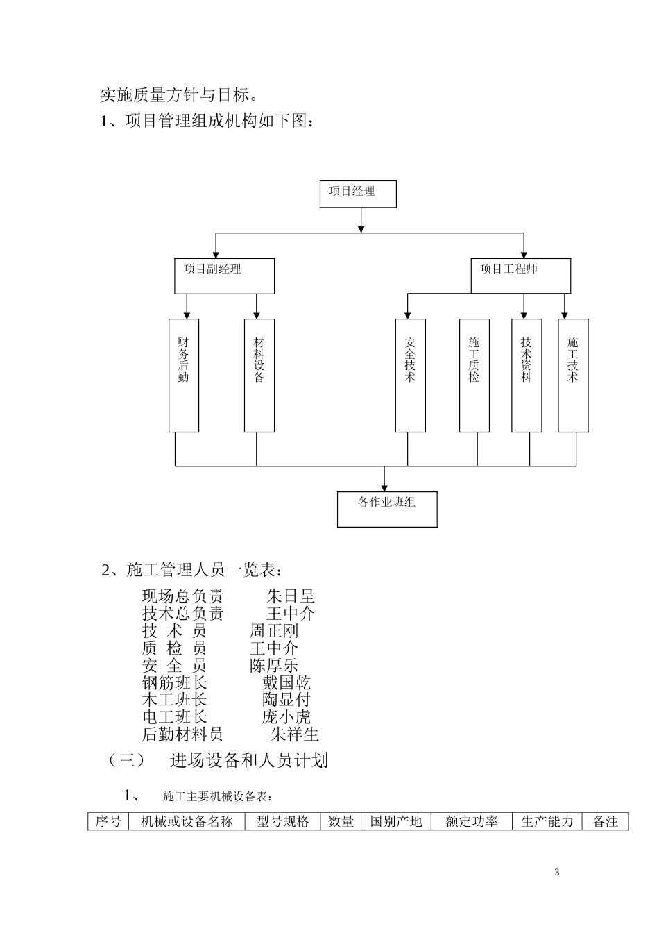 基坑支护混凝土支撑梁施工方案[共26页]_第3页