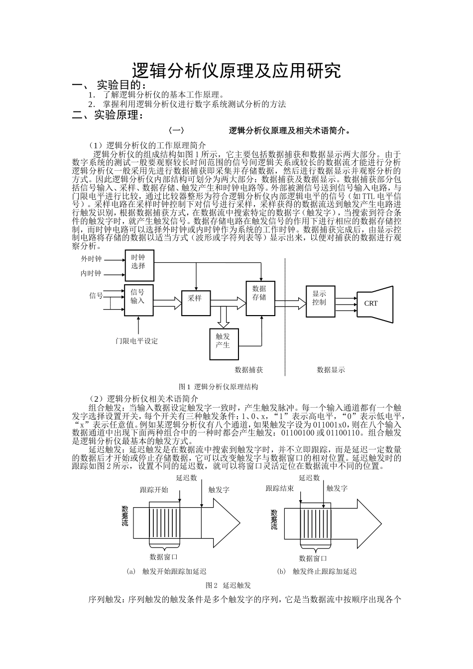 逻辑分析仪原理及应用研究[25页]_第1页