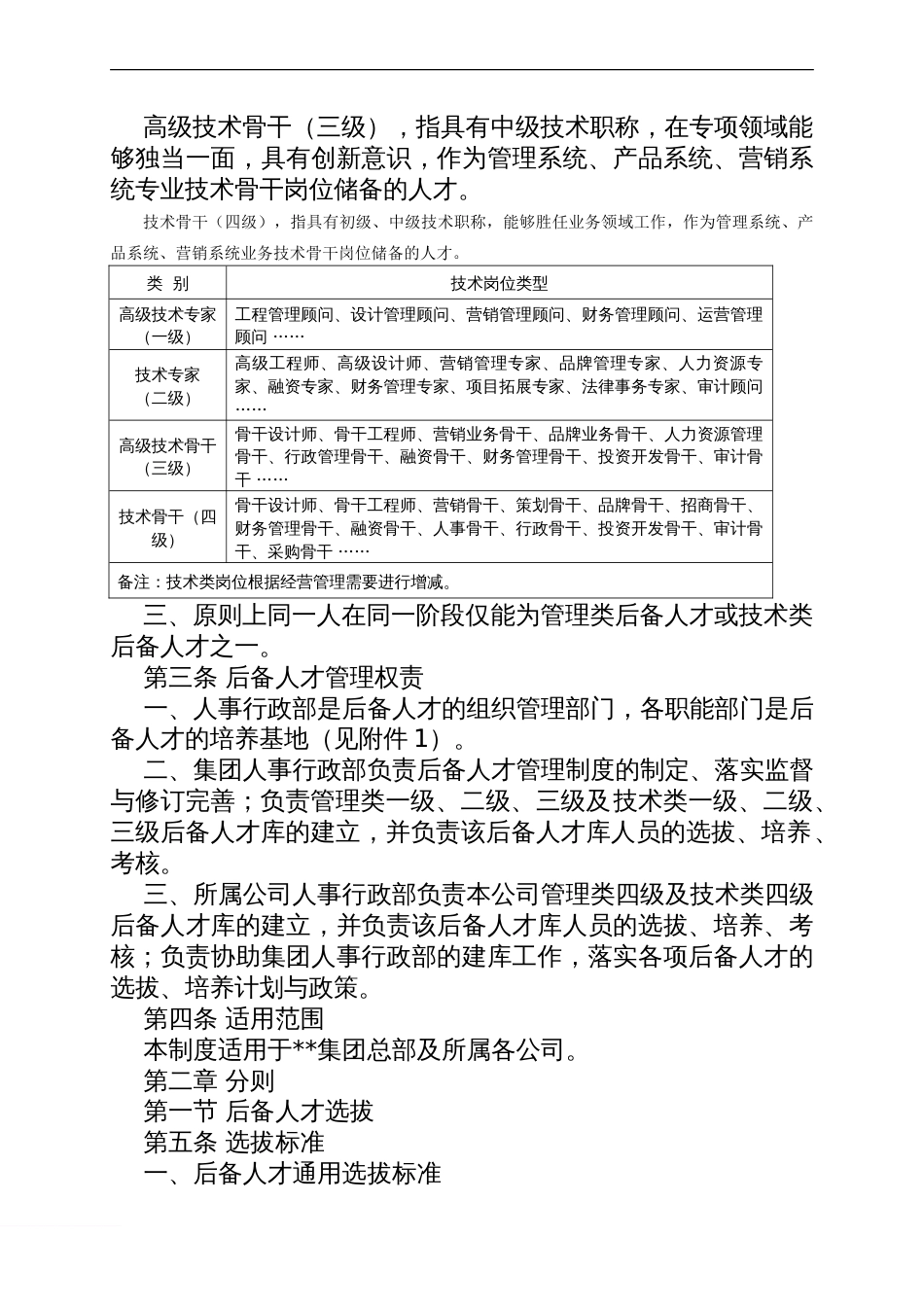 后备人才管理办法范文[共14页]_第2页