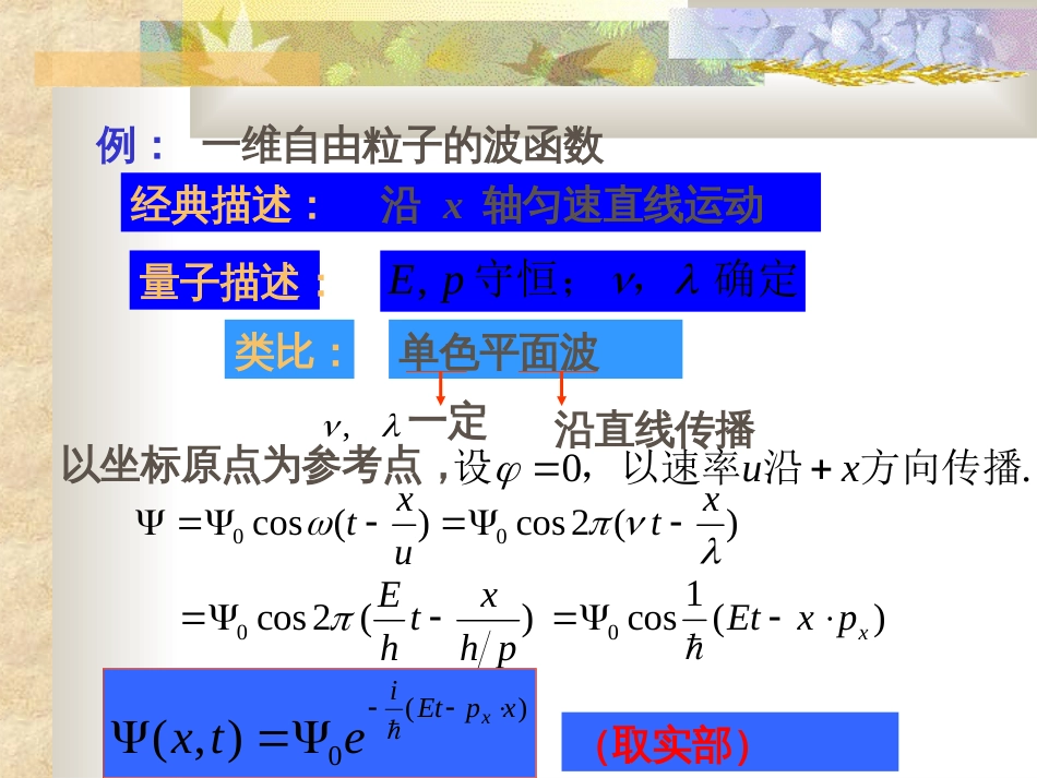 波函数和薛定谔方程[129页]_第3页