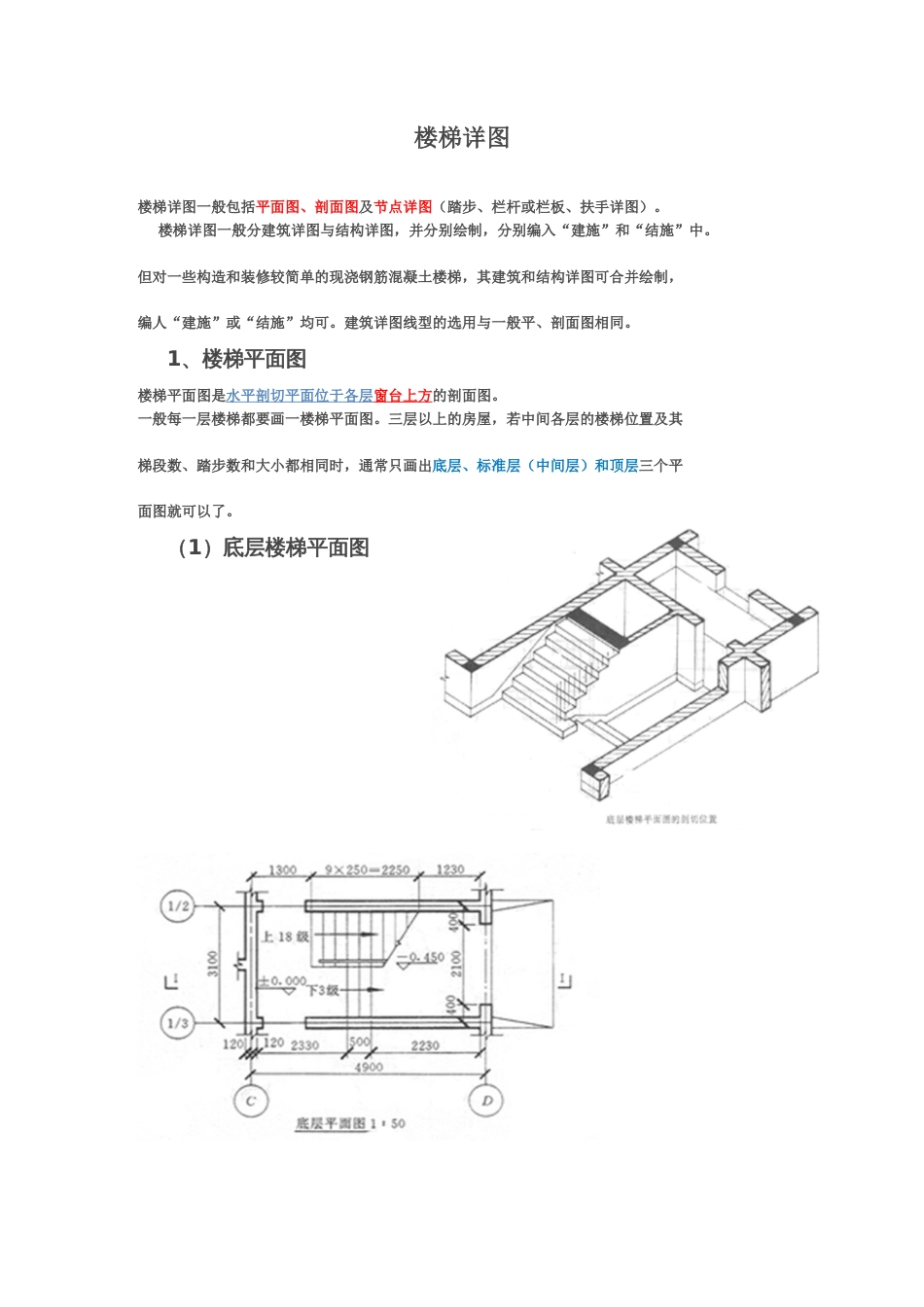 楼梯详图[共5页]_第1页