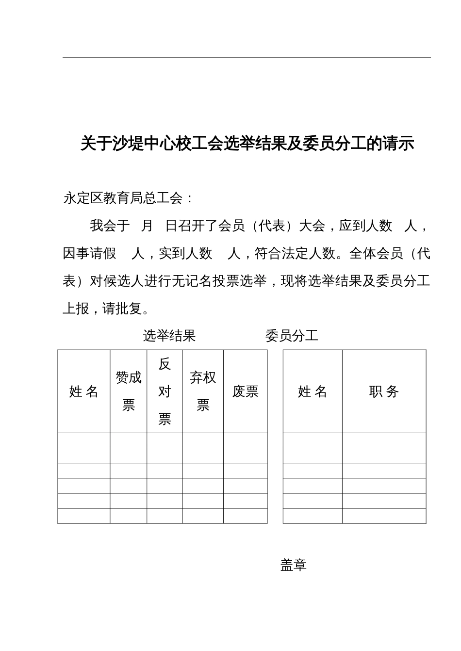 工会委员候选人选票式样[共8页]_第2页