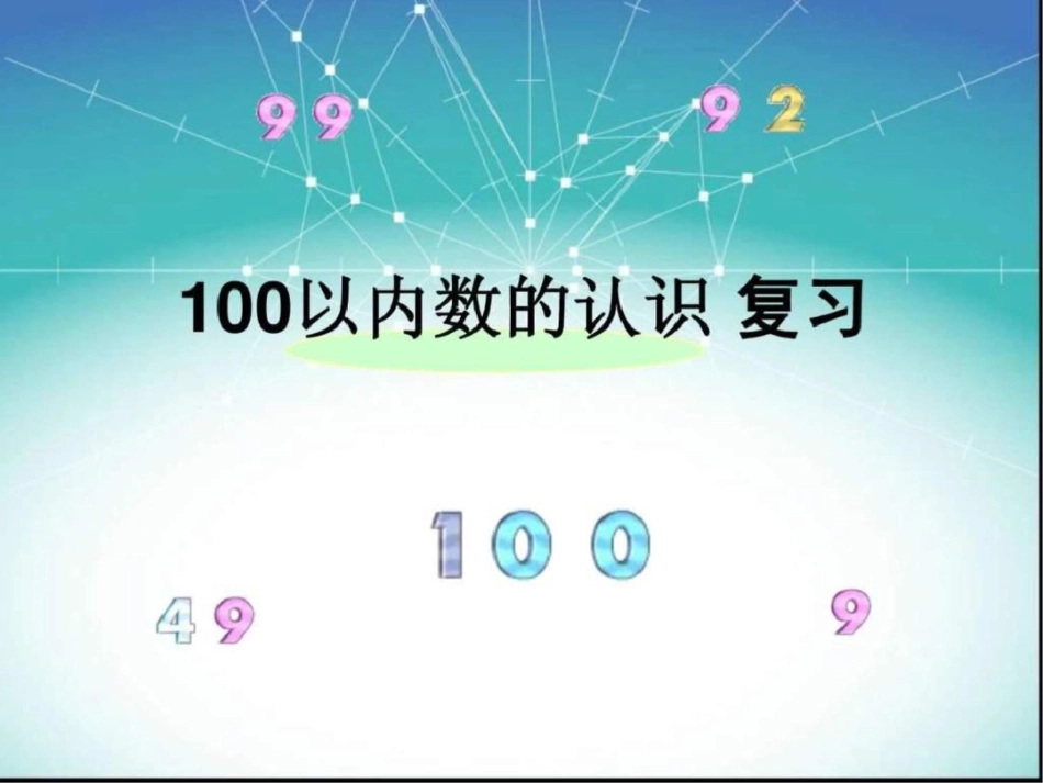 新青岛版数学一年级下册100以内数的认识复习课._第2页