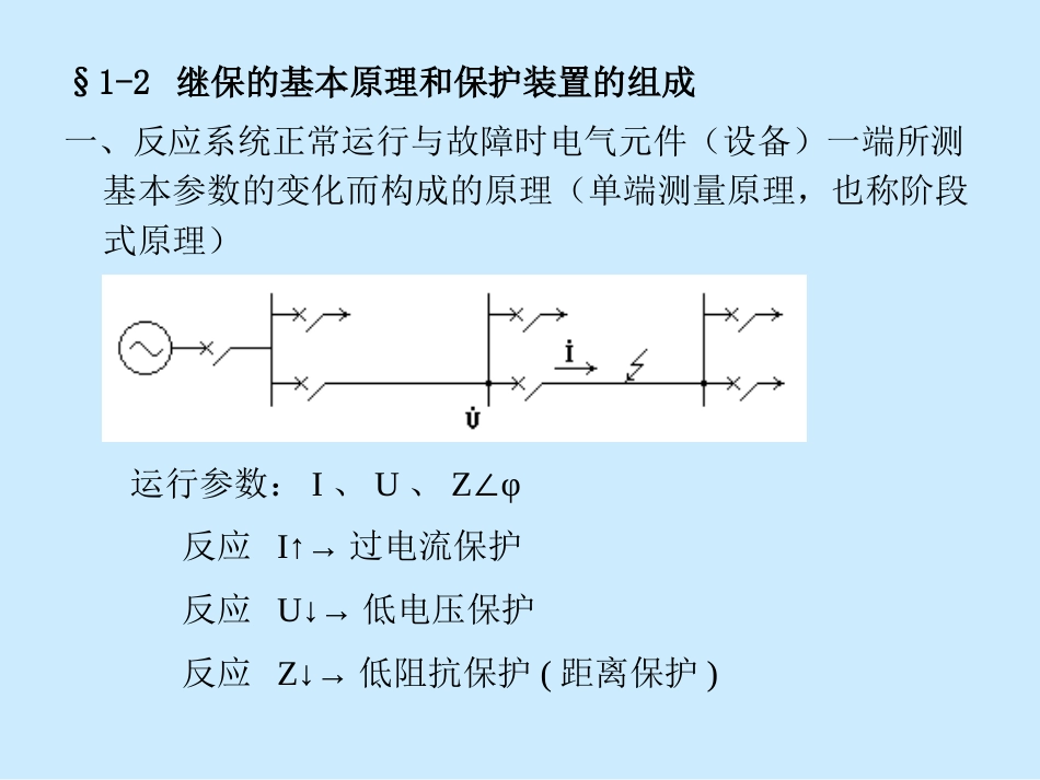 电力系统继电保护原理全套课程课件[共203页]_第3页