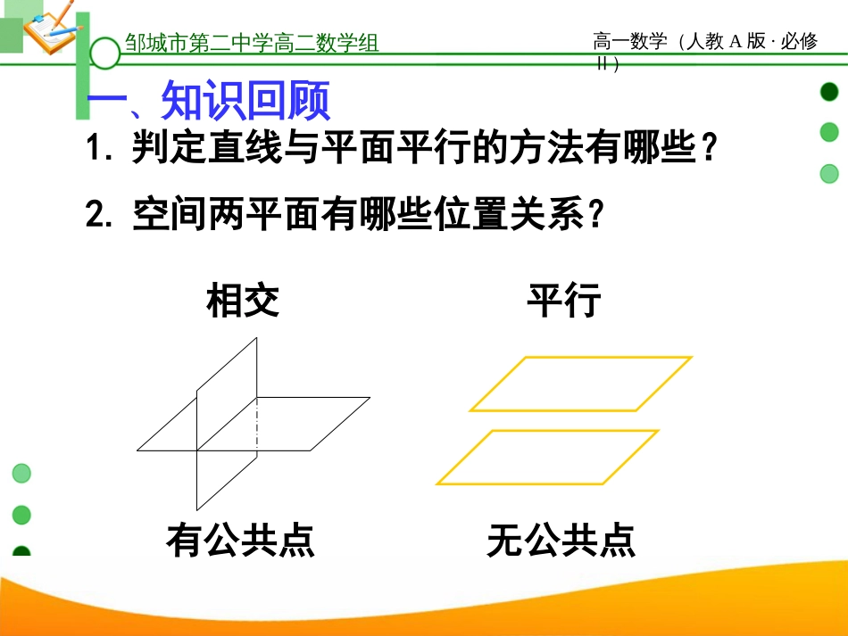 平面与平面平行的判定优质课课件[共19页]_第3页