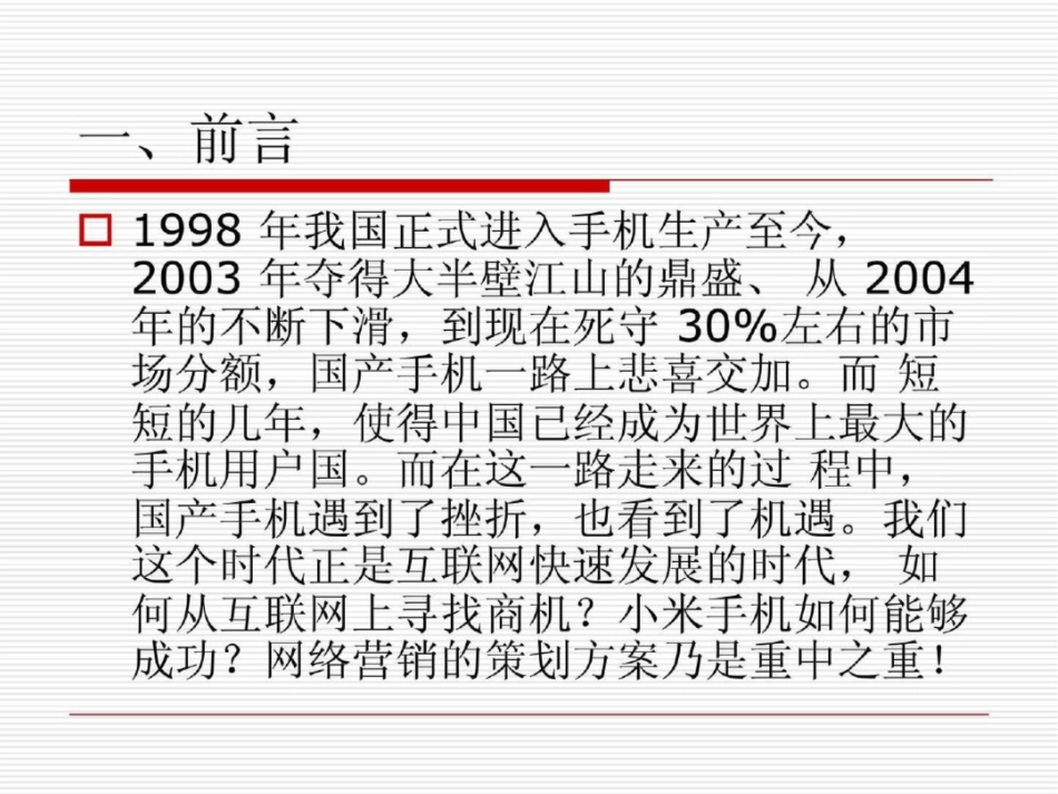 小米手机网络营销策划_第3页